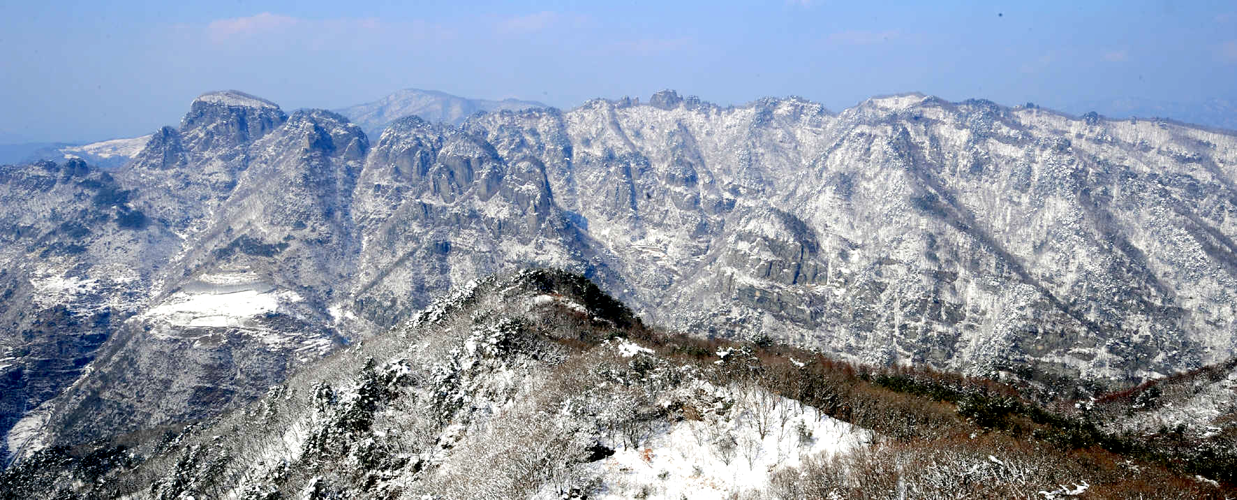 청옥산 정상
